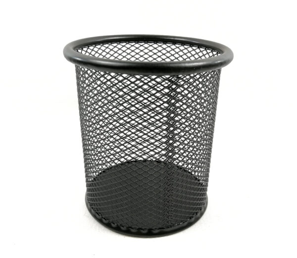 Čaša za olovke žičana crna