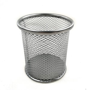 Čaša za olovke žičana siva