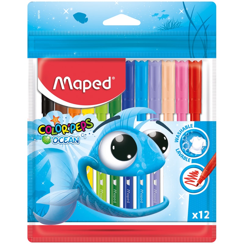 Flomasteri Maped 1/12