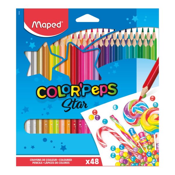 Drvene bojice Maped color peps 1/48