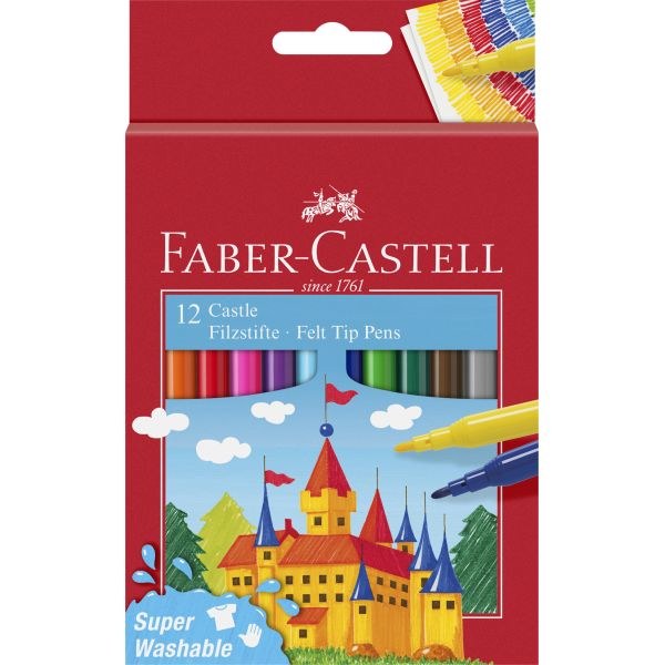 Flomasteri Faber-Castell 1/12
